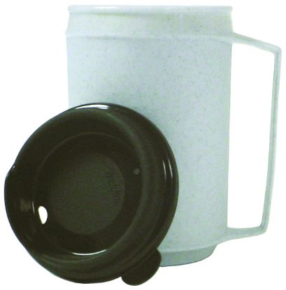 Picture of Insulated mug, no-spill lid, 12 oz