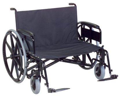 Picture of 22" x 18" Regency 6700 Fixed Back Wheelchair with swing-aways