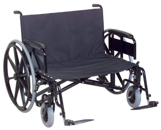 Picture of 22" x 18" Regency 6700 Fixed Back Wheelchair with ELRs