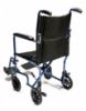 Picture of Everest & Jennings Lightweight Aluminum Transport Chair, 17", Red