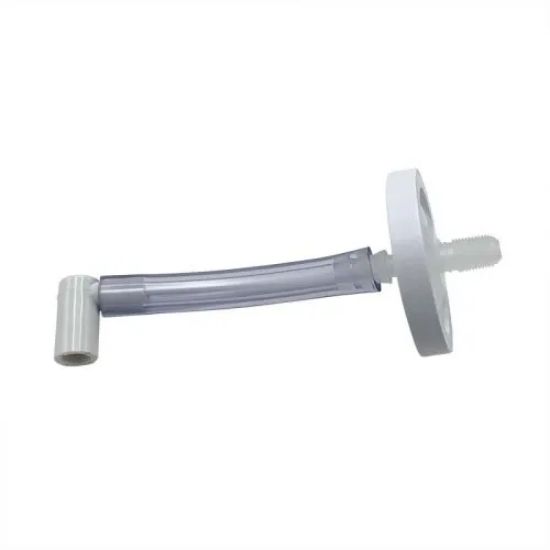 Picture of Precision Inline hydrophobic bacteria filter assembly with tubing and elbow for PM 65