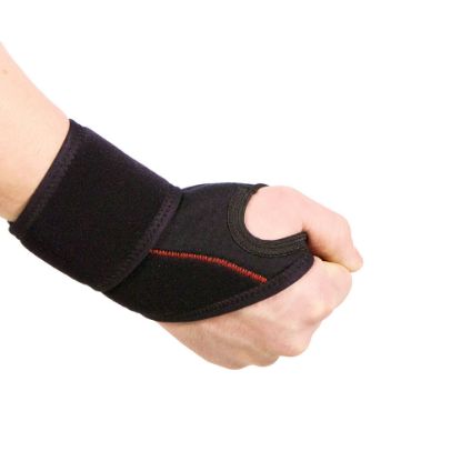 Picture of Wrist Brace, Compression Wrap Sports Support for Hand, Thumb, Palm Grip
