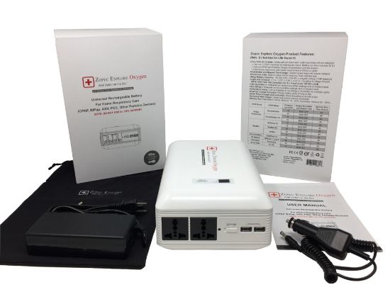 Picture of Zopec Explore Oxygen, wall charger and car charger